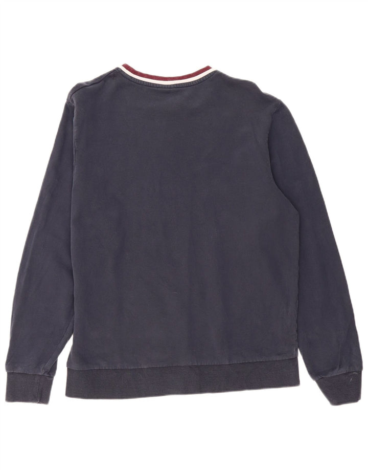 Jack & Jones Sweatshirt til mænd Stor marineblå bomuld