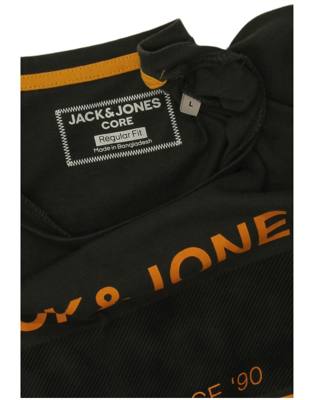 Jack & Jones Herre Regular Fit Grafisk T-shirt Top Stor Grøn