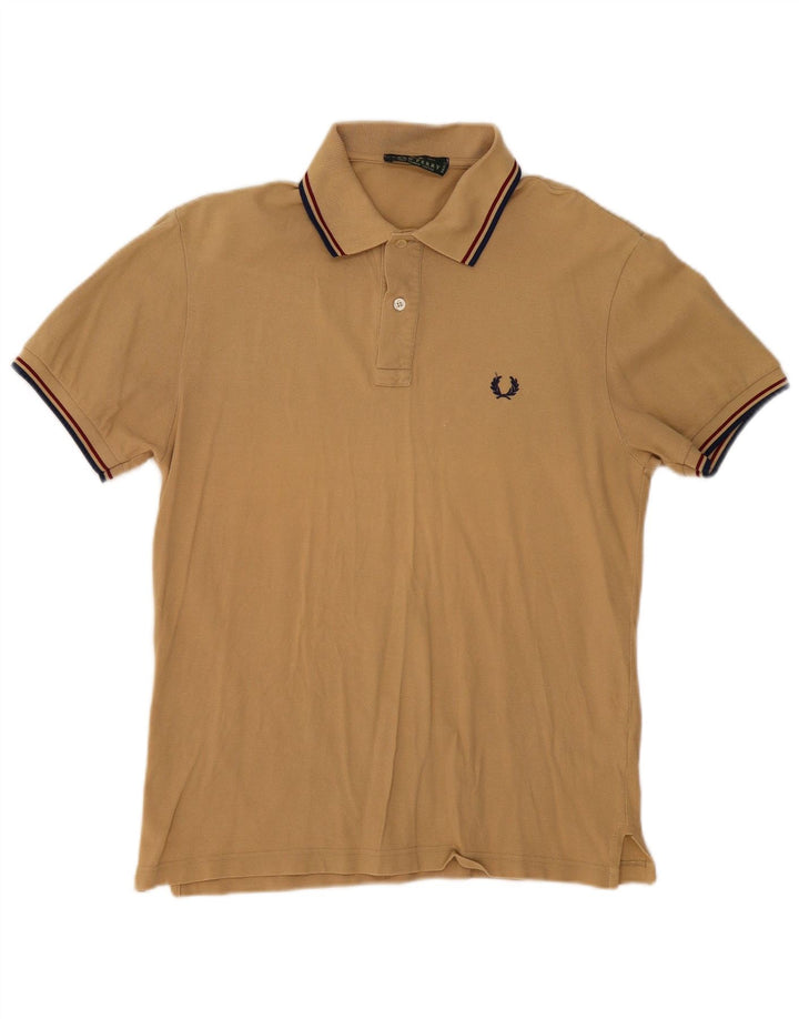 Fred Perry Herre poloskjorte lille beige bomuld