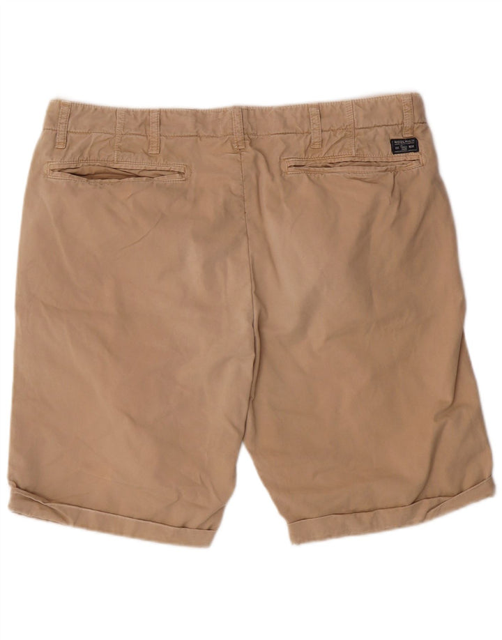 Woolrich Herre Casual Shorts W36 Stor Beige Bomuld