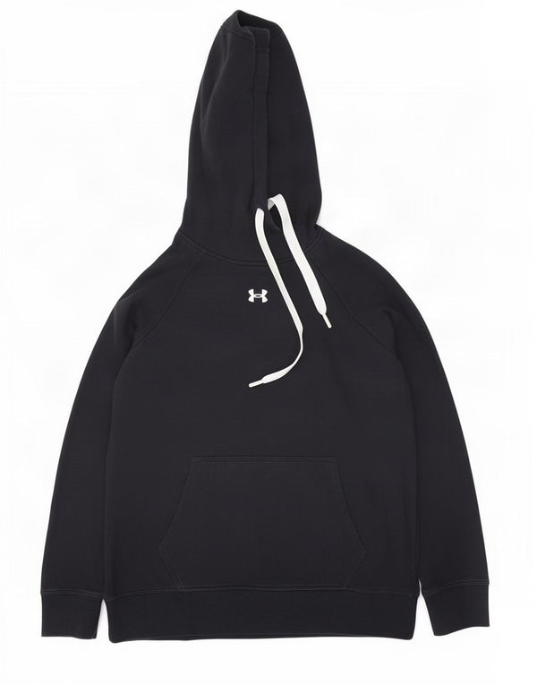 Under Armour Herre hættetrøje Jumper Medium Sort Bomuld