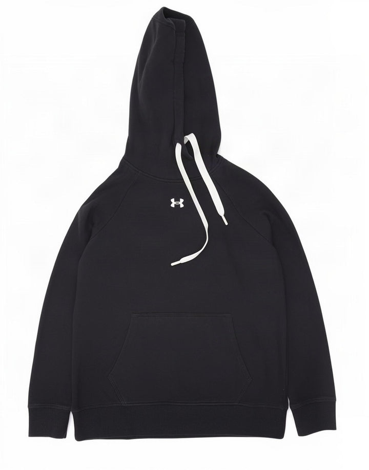 Under Armour Herre hættetrøje Jumper Medium Sort Bomuld