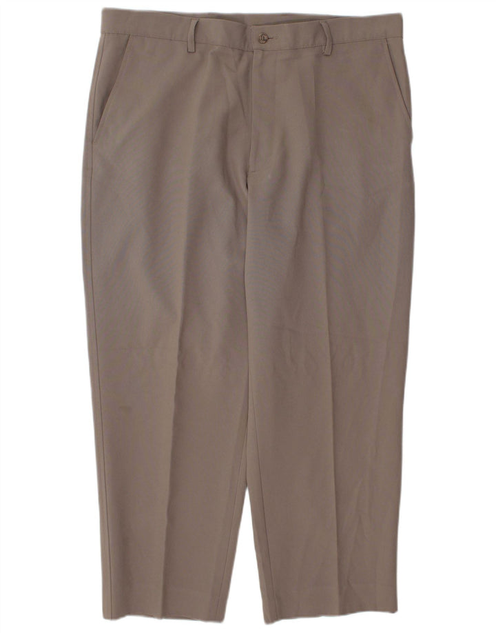 Farah Herre Tapered Chino Bukser W38 L27 Brun Polyester