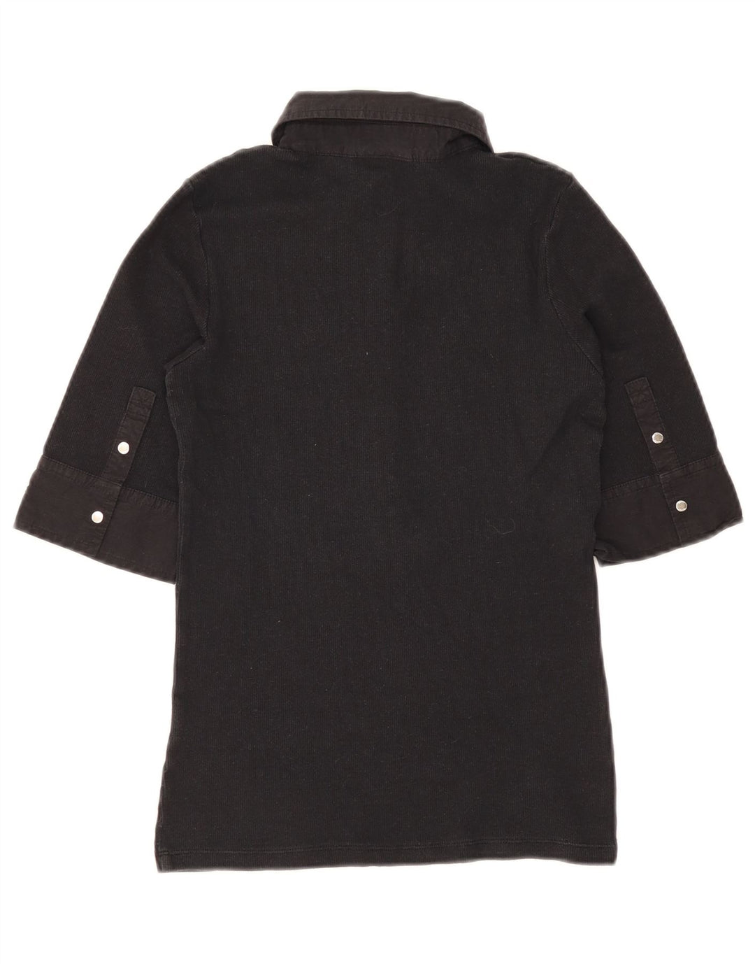 Gant Dame Polo Shirt UK 8 Small Black Bomuld