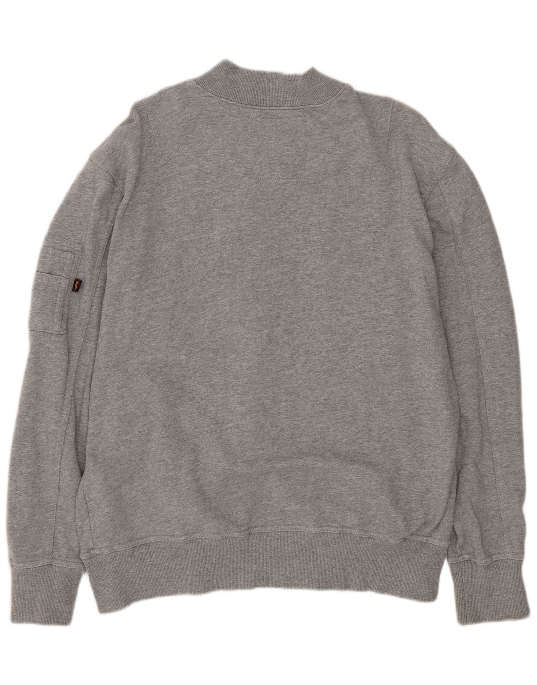 ALPHA INDUSTRIES Træningsdragt til mænd Topjakke Medium Grå