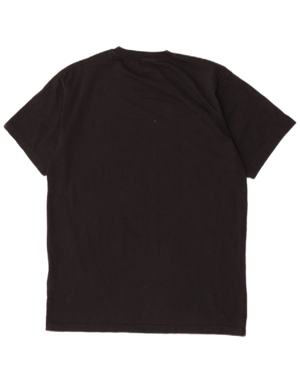 Vans Herre Classic Fit T-Shirt Top Medium Sort Bomuld