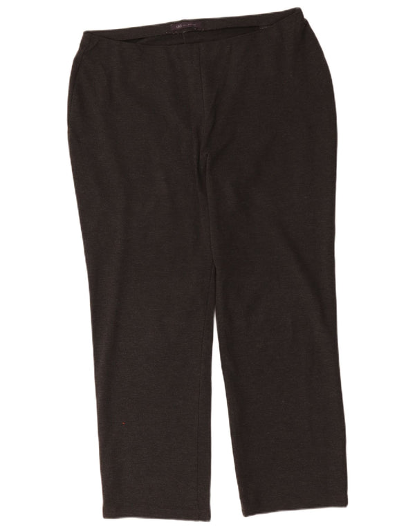 Marks & Spencer Regular Casual Bukser til kvinder UK 16 Large W34 L28 Grå