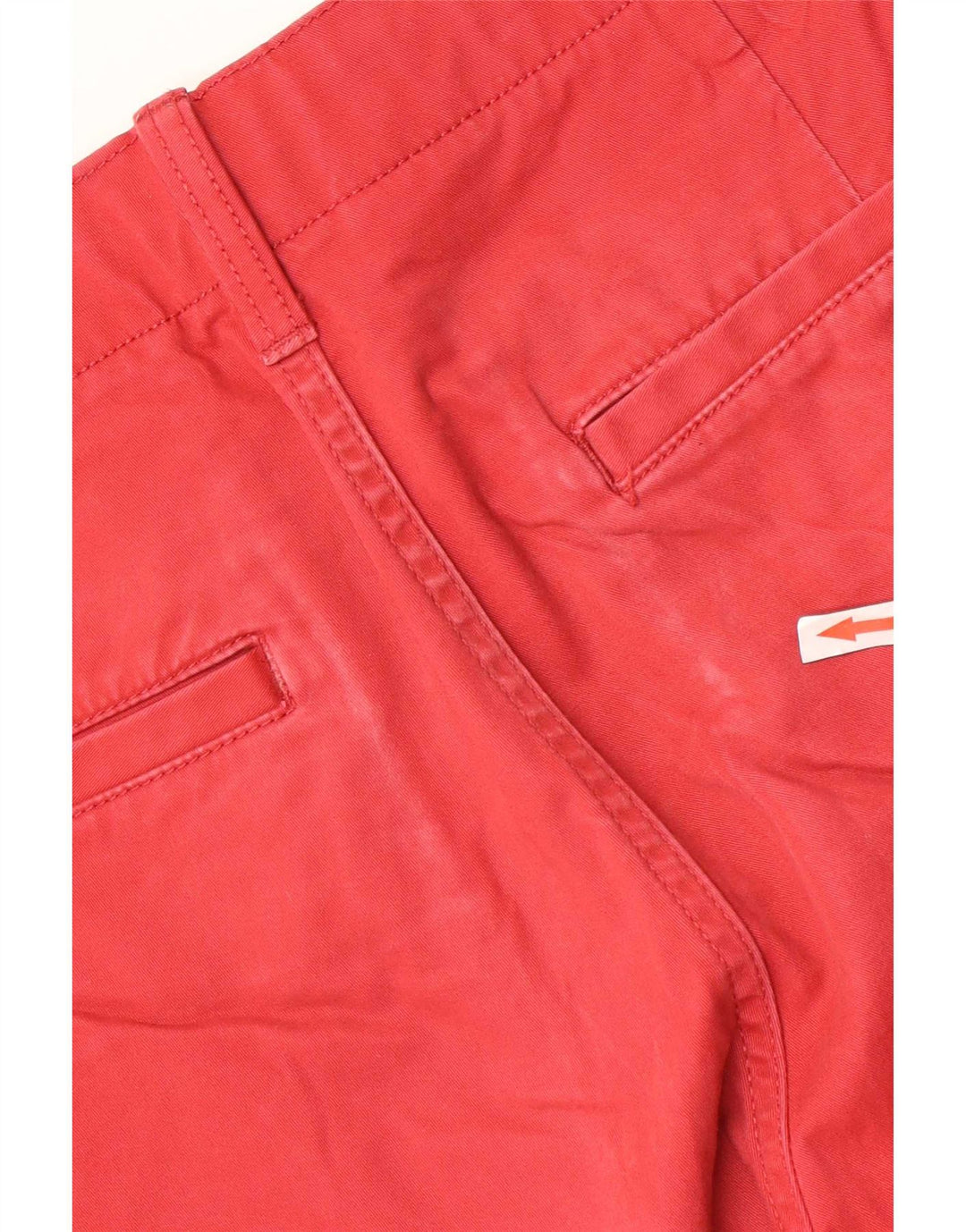 Timberland Herre Relaxed Fit Cargo Shorts W31 Medium Red Bomuld