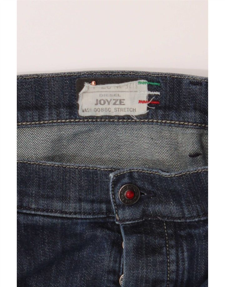 Diesel Dame Joyze Slim Jeans W27 L28 Blå Bomuld