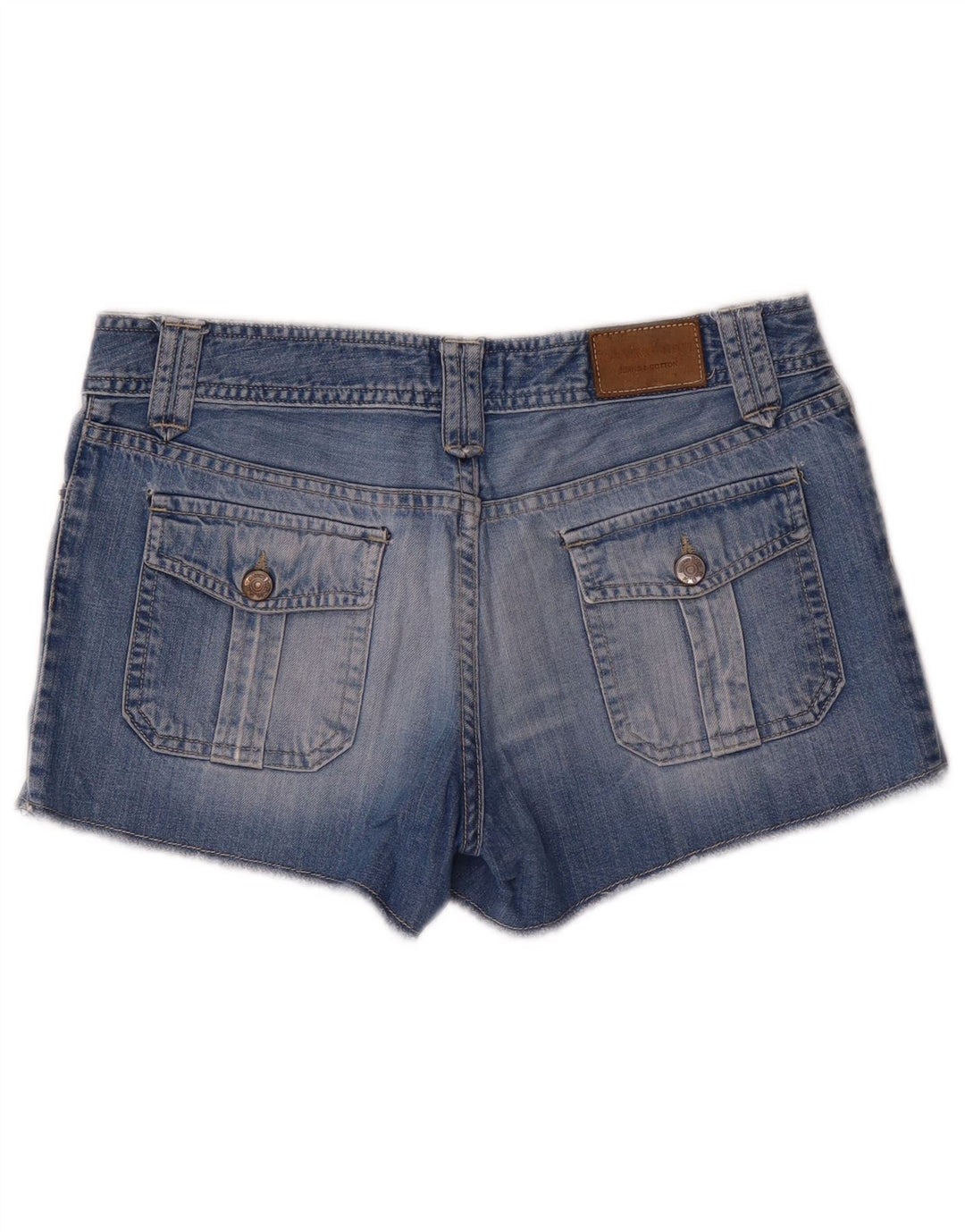 Massimo Dutti Dame denim Shorts W30 Medium Blue Bomuld