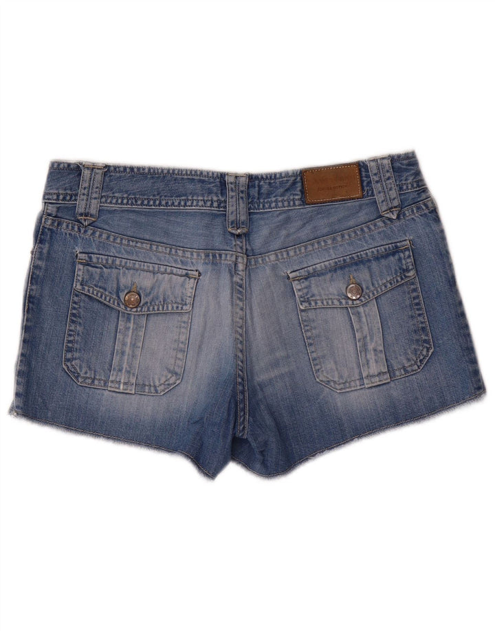 Massimo Dutti Dame denim Shorts W30 Medium Blue Bomuld