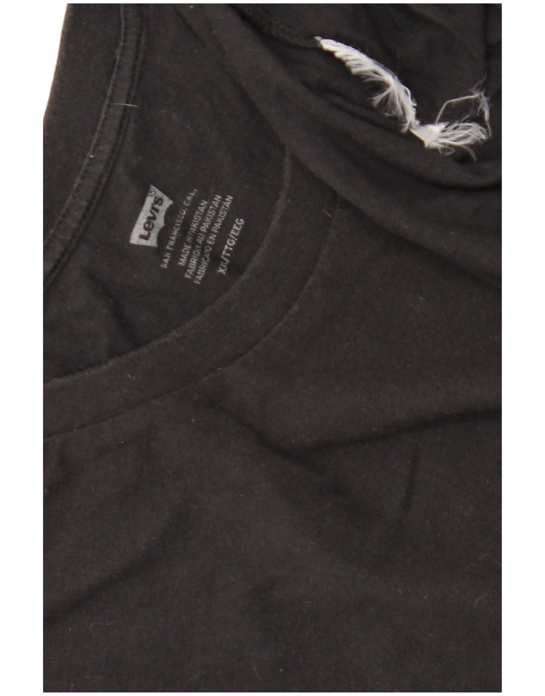 Levi's Herre T-Shirt Top 2XL Sort
