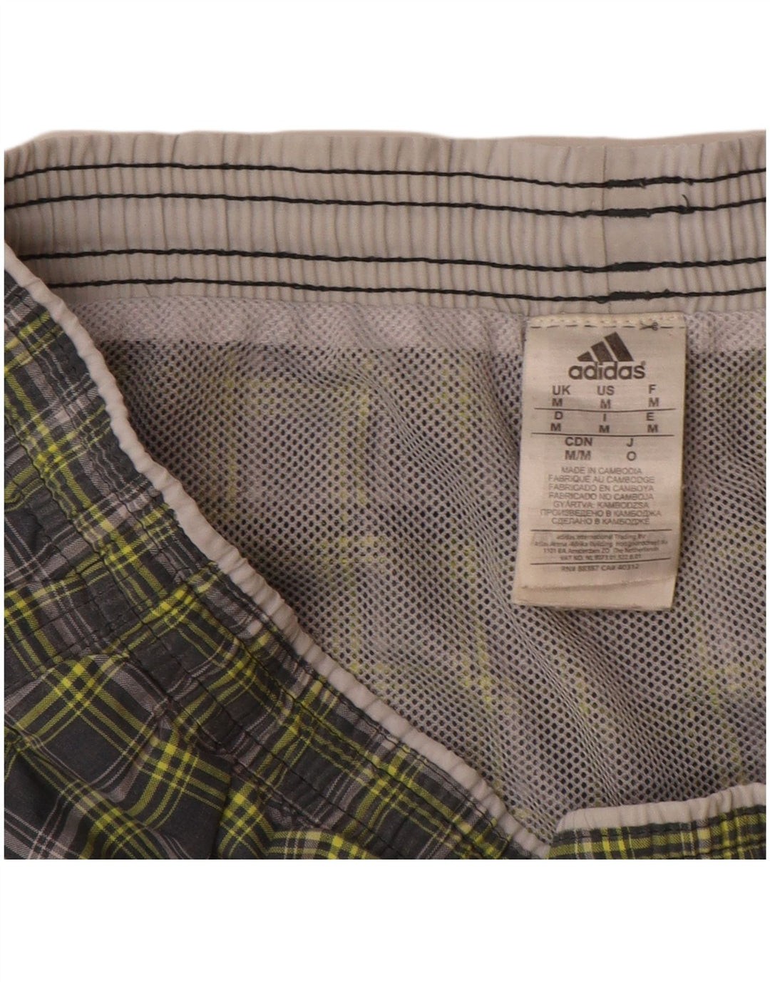 Adidas Sportsshorts til mænd mellemgrøn polyester