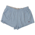 Champion sportsshorts til kvinder UK 12 Medium Blue Flecked Bomuld