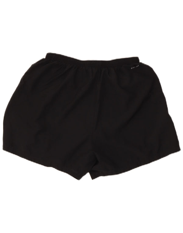 Nike Womens Regular Sports Shorts UK 12 Medium Black