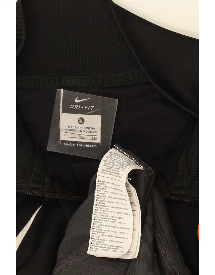 Nike Herre Dri Fit træningsdragt Topjakke XL Grå Colourblock Polyester