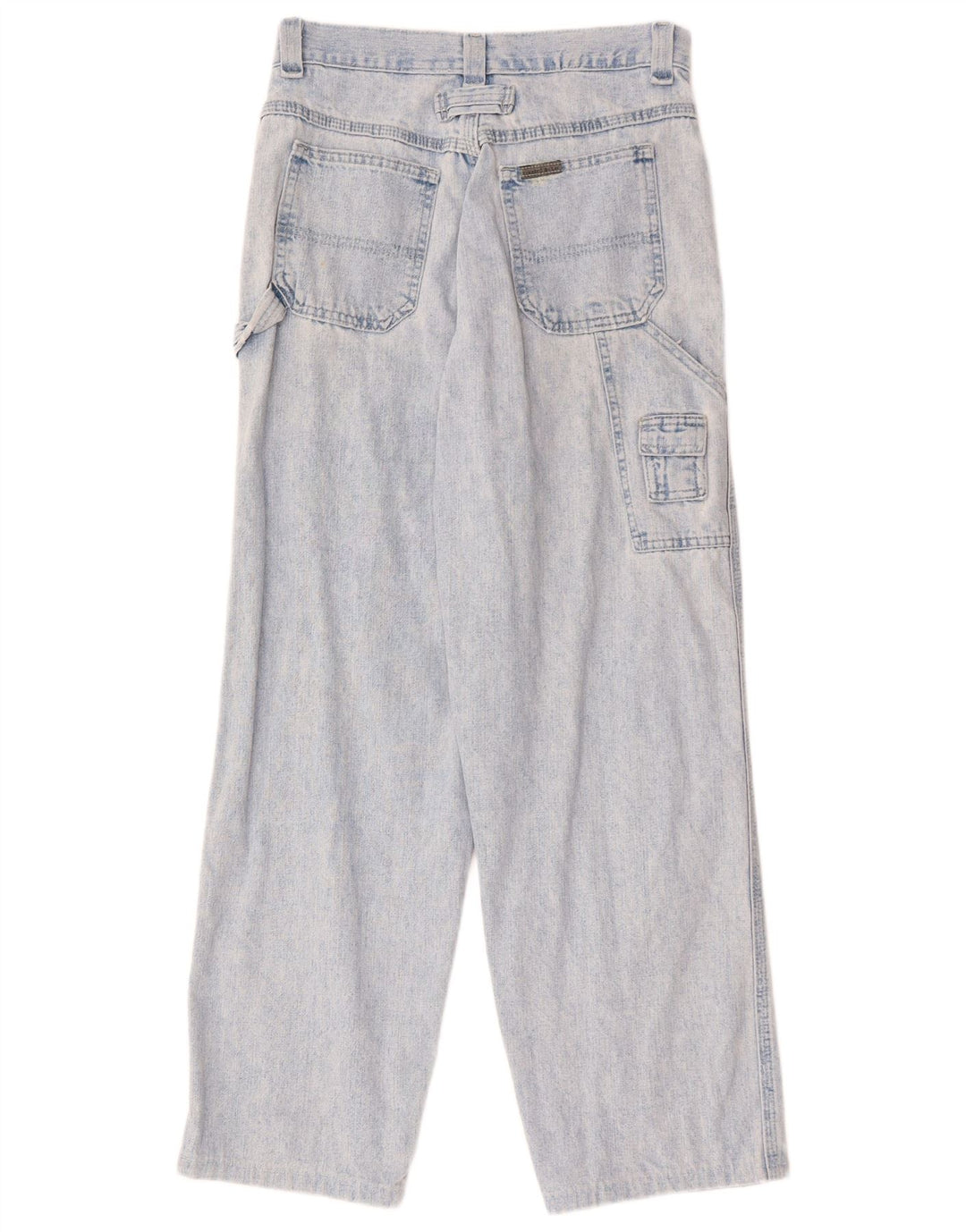 LEE Dame Cargo Loose Jeans W28 L28 Blå Bomuld