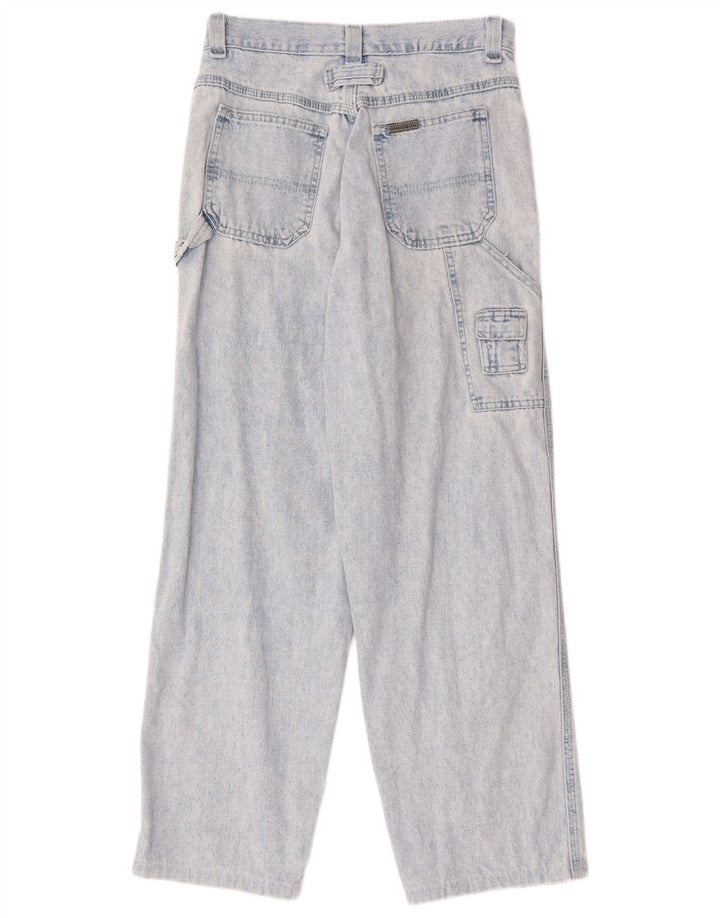 LEE Dame Cargo Loose Jeans W28 L28 Blå Bomuld