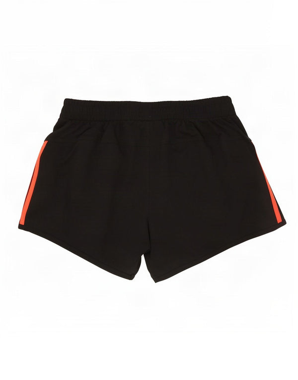 Adidas Womens Climalite Sportshorts UK 12 Medium Black Colourblock
