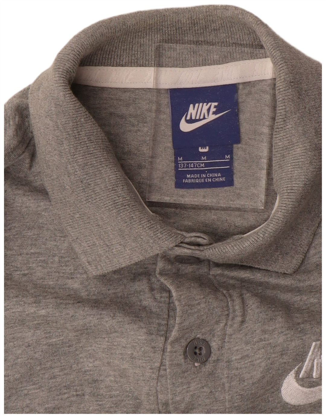 NIKE drenge poloshirt 10-11 år mellemgrå