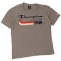 Champion Herre grafisk T-shirt Top Lille grå Flecked Bomuld
