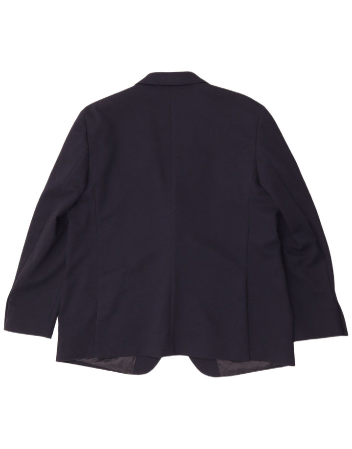 Marks & Spencer Herre lang 2-knaps blazerjakke UK 50 3XL Navy Blue
