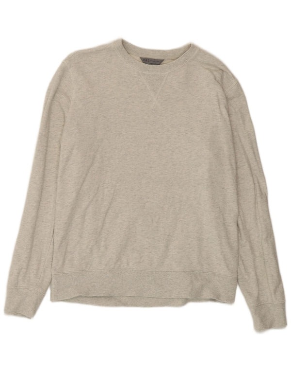 Marks & Spencer Herre sweatshirt Jumper Medium Grå Bomuld