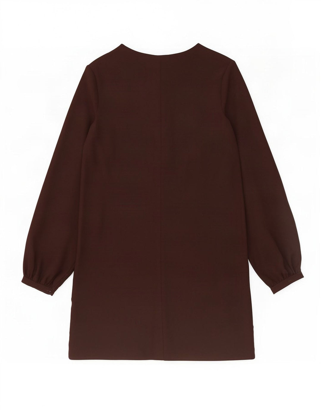 Zara Dame Langærmet Skift Kjole UK 14 Medium Sort