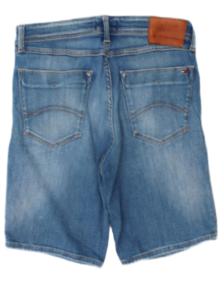 Tommy Hilfiger Herre Denim Shorts W29 Small Blue