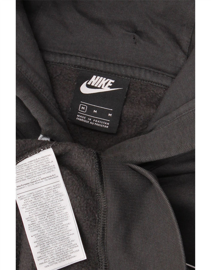 Nike grafisk hættetrøje til mænd mellemgrå bomuld