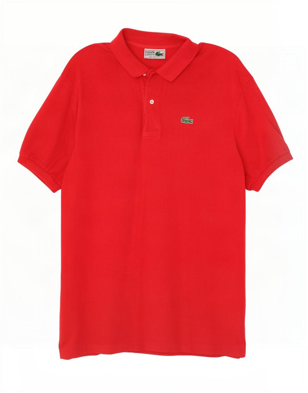 Lacoste Herre poloskjorte str. 7 2XL Rød Bomuld