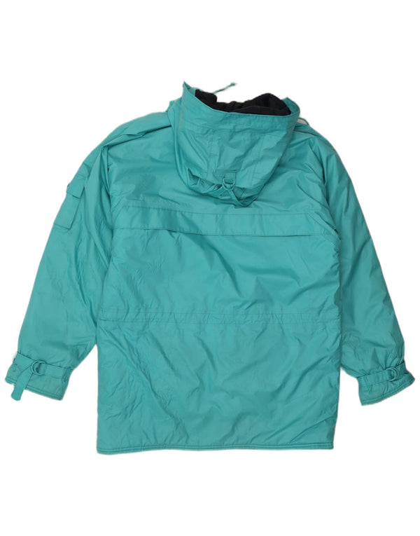 J Jeantex Herre Hooded Parka Jacket IT 52 XL Blå Polyamid