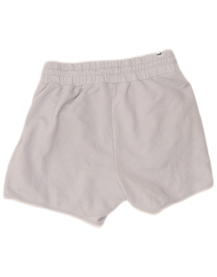 Puma sportsshorts til kvinder UK 12 Mellemblå bomuld