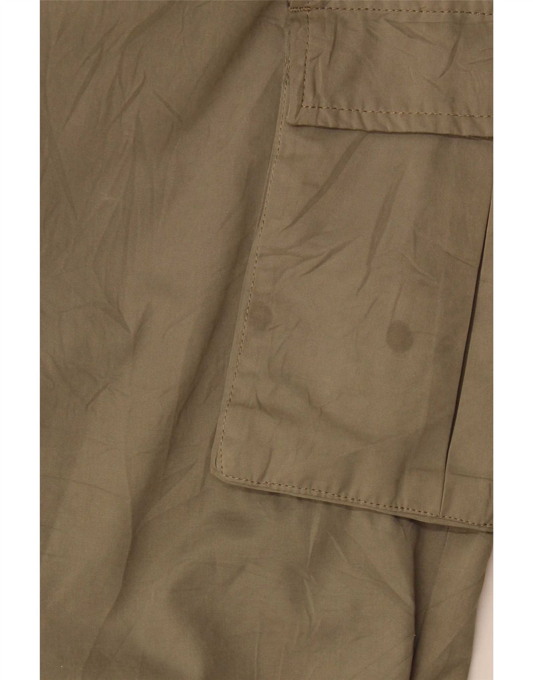 Zara Dame Joggers Cargo Bukser Small W30 L25 Khaki
