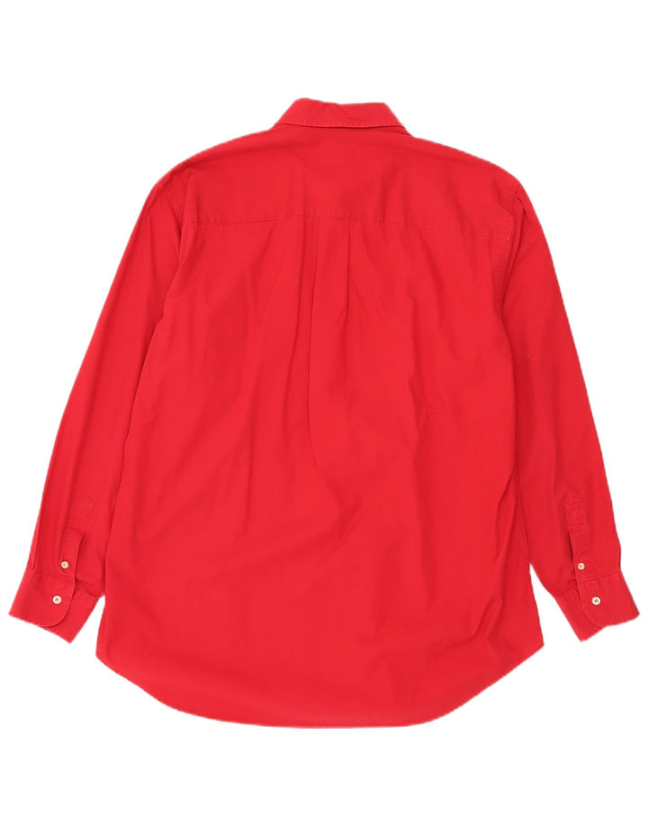 BURBERRY Herreskjorte Stor rød bomuld