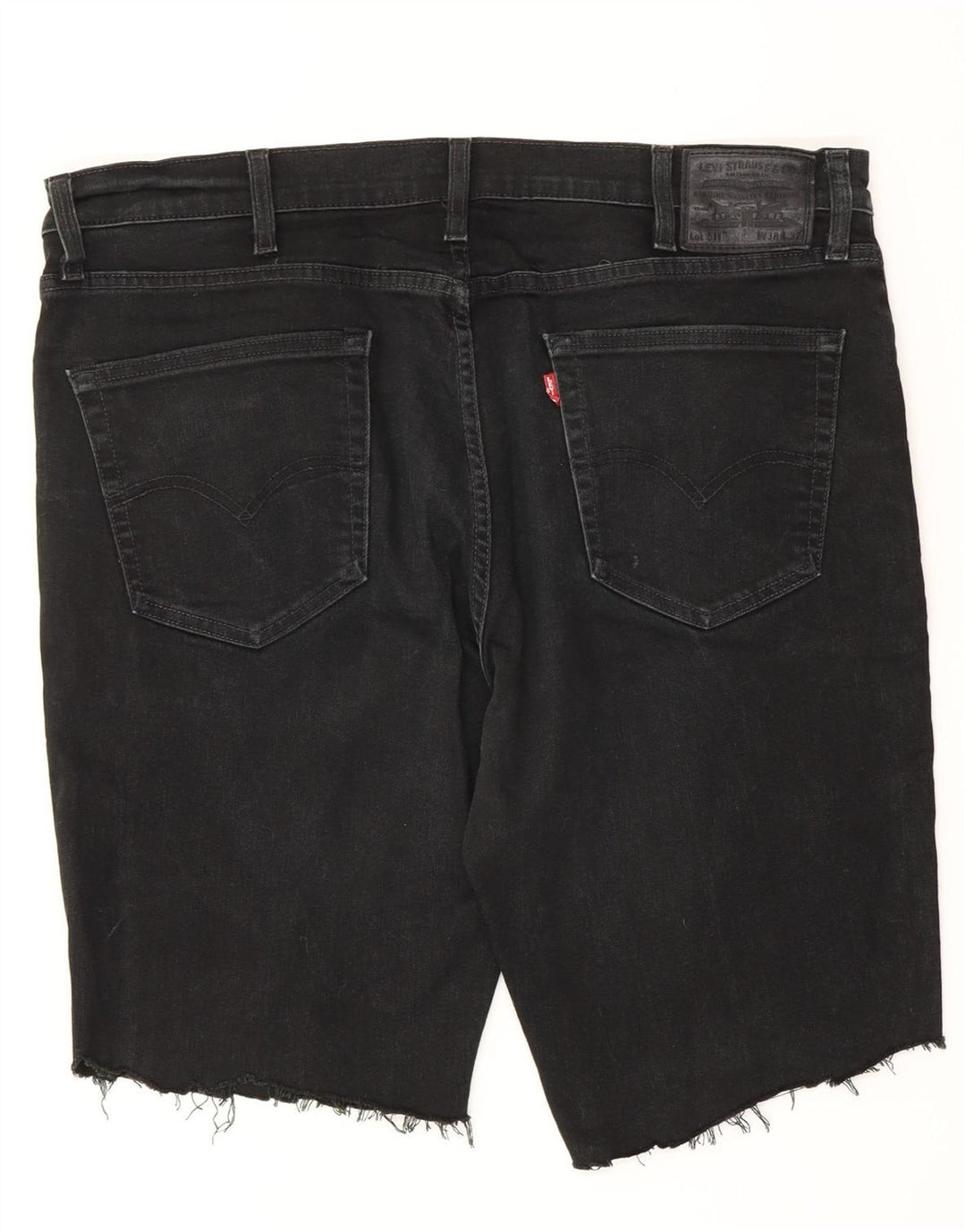 Levi's Herre 511 denimshorts W38 XL Sort bomuld