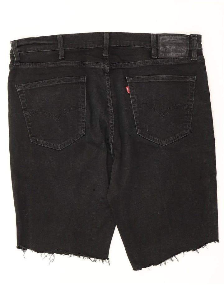 Levi's Herre 511 denimshorts W38 XL Sort bomuld