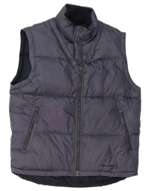 Champion Herre Loose Fit Polstret Gilet UK 36 Small Navy Blue