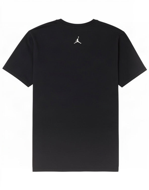 Jordan Mens Graphic T-Shirt Top Medium Navy Blue Colourblock