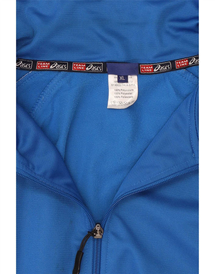 Asics Træningsdragt til mænd Topjakke XL Blå Polyester
