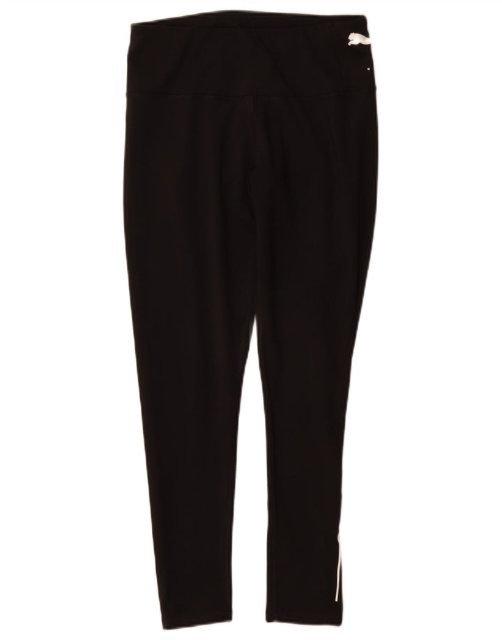 Puma Grafiske Leggings til kvinder UK 14 Medium Sort