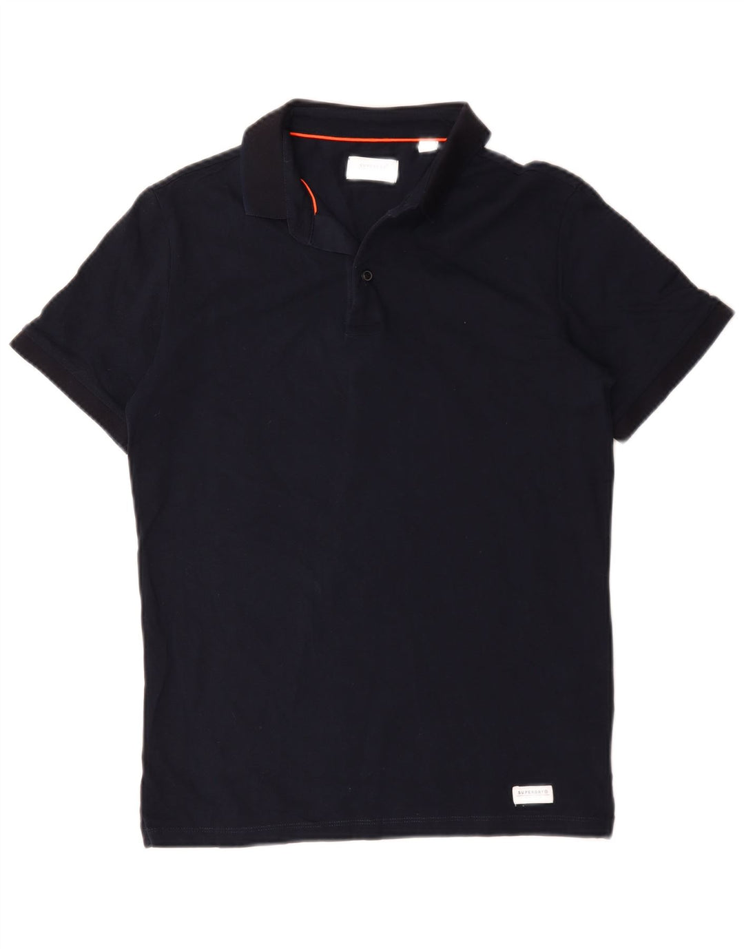 Superdry herre poloshirt Medium marineblå bomuld