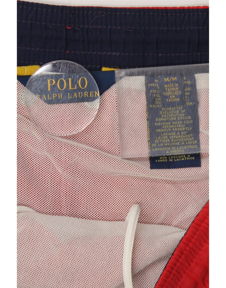 POLO RALPH LAUREN Badeshorts til mænd Medium Rød Nylon