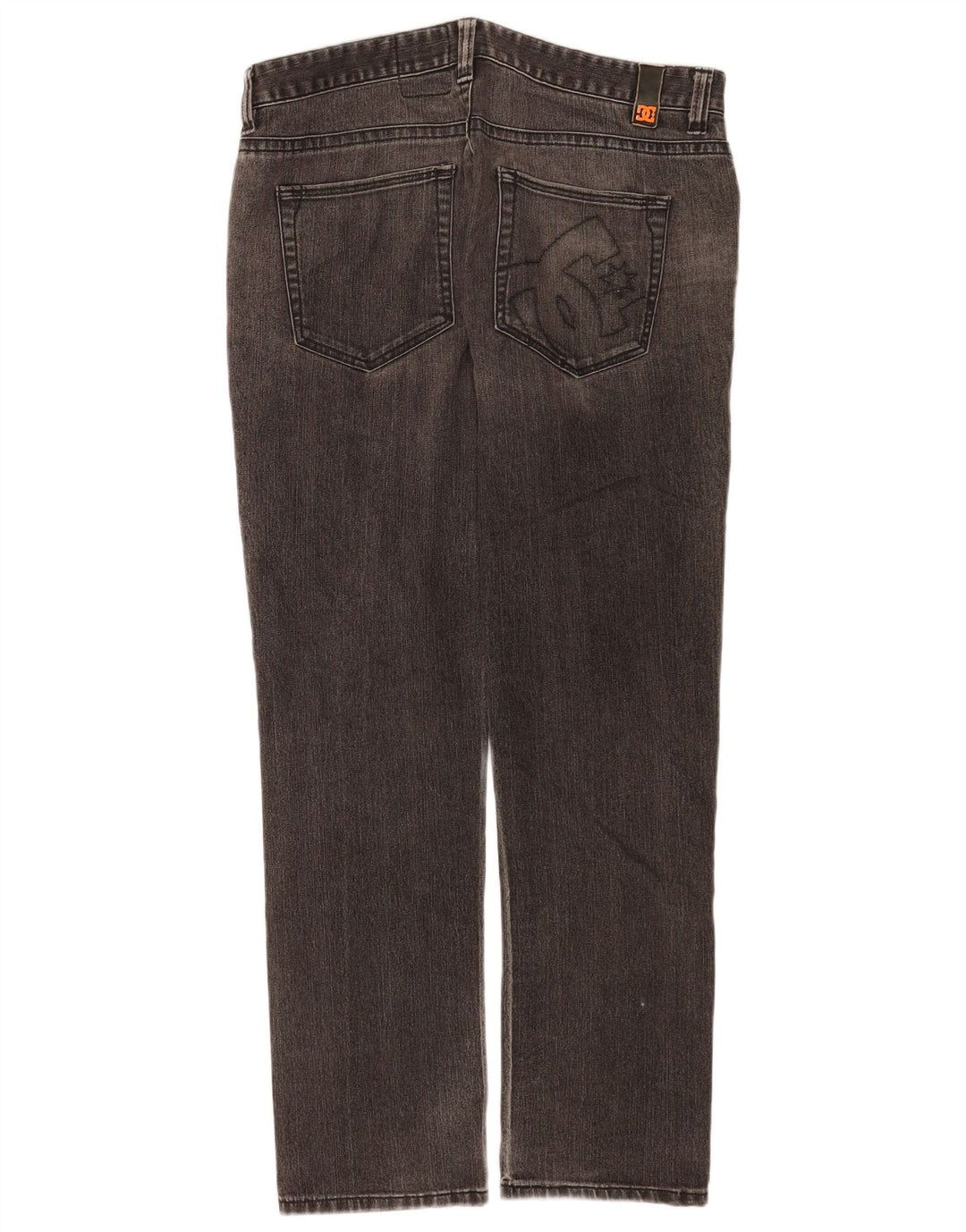 DC Graphic Straight Jeans til mænd W34 L32 Grå