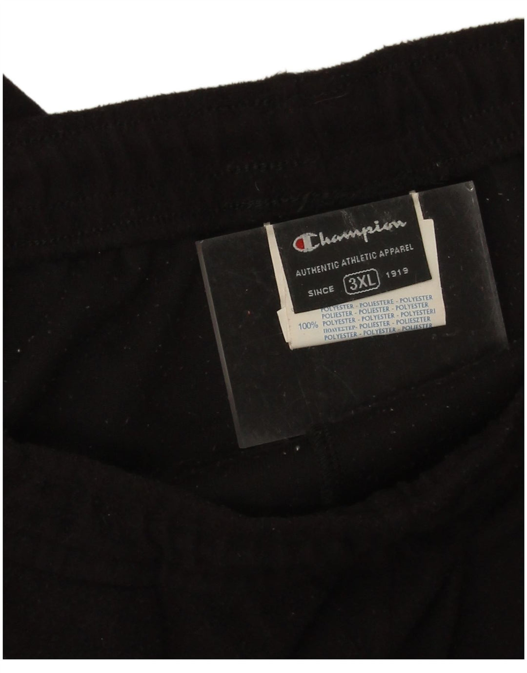 Champion Herre Fleece Træningsdragt Bukser 3XL Sort Polyester