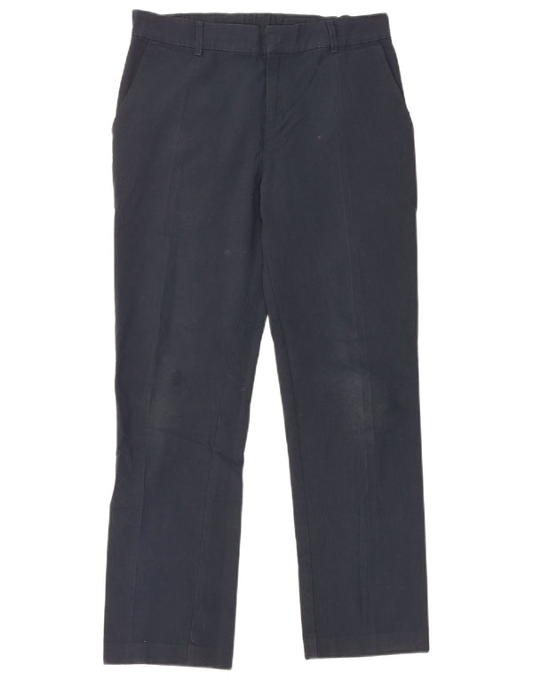 Marks & Spencer Boys Lige Chinobukser 12-13 år W28 L26 Marineblå
