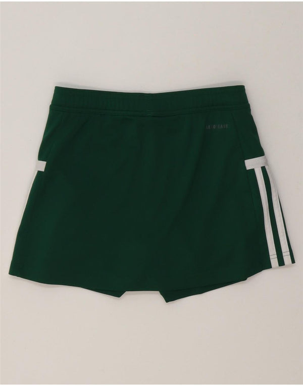 Adidas Girls Skort 11-12 År Grøn Polyester