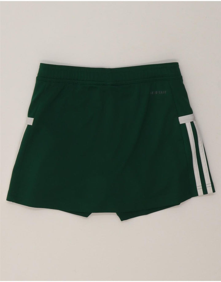 Adidas Girls Skort 11-12 År Grøn Polyester