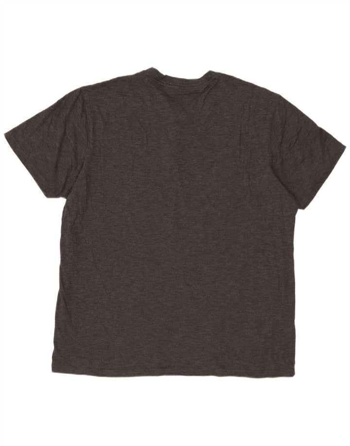 EDDIE BAUER Herre T-Shirt Top Stor Grå Bomuld