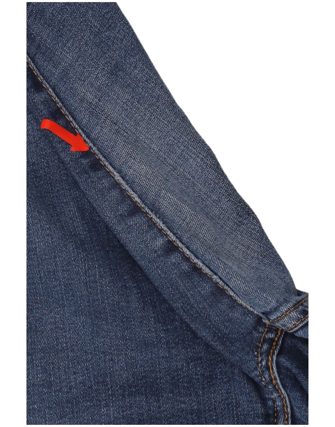 Levi's Dame 712 Slim Jeans W31 L32 Blå Bomuld